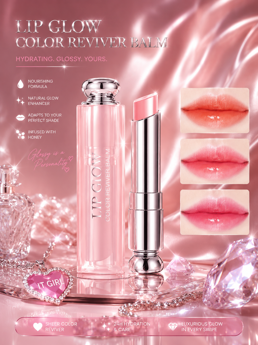 Angel Glaze 3pcs set color changing balm