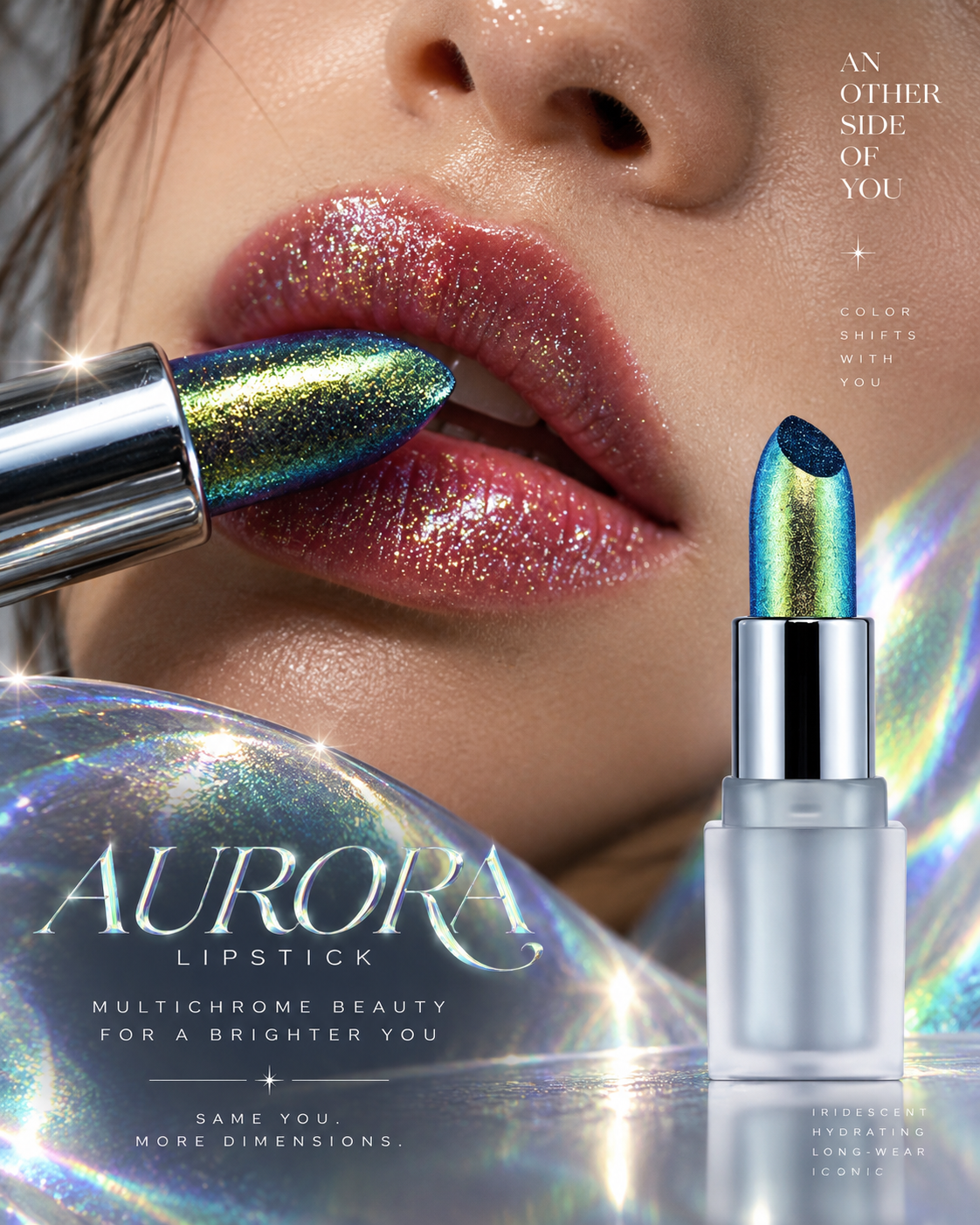 Magicolor Star Glow Lipstick PH Change Shift Lip Gloss