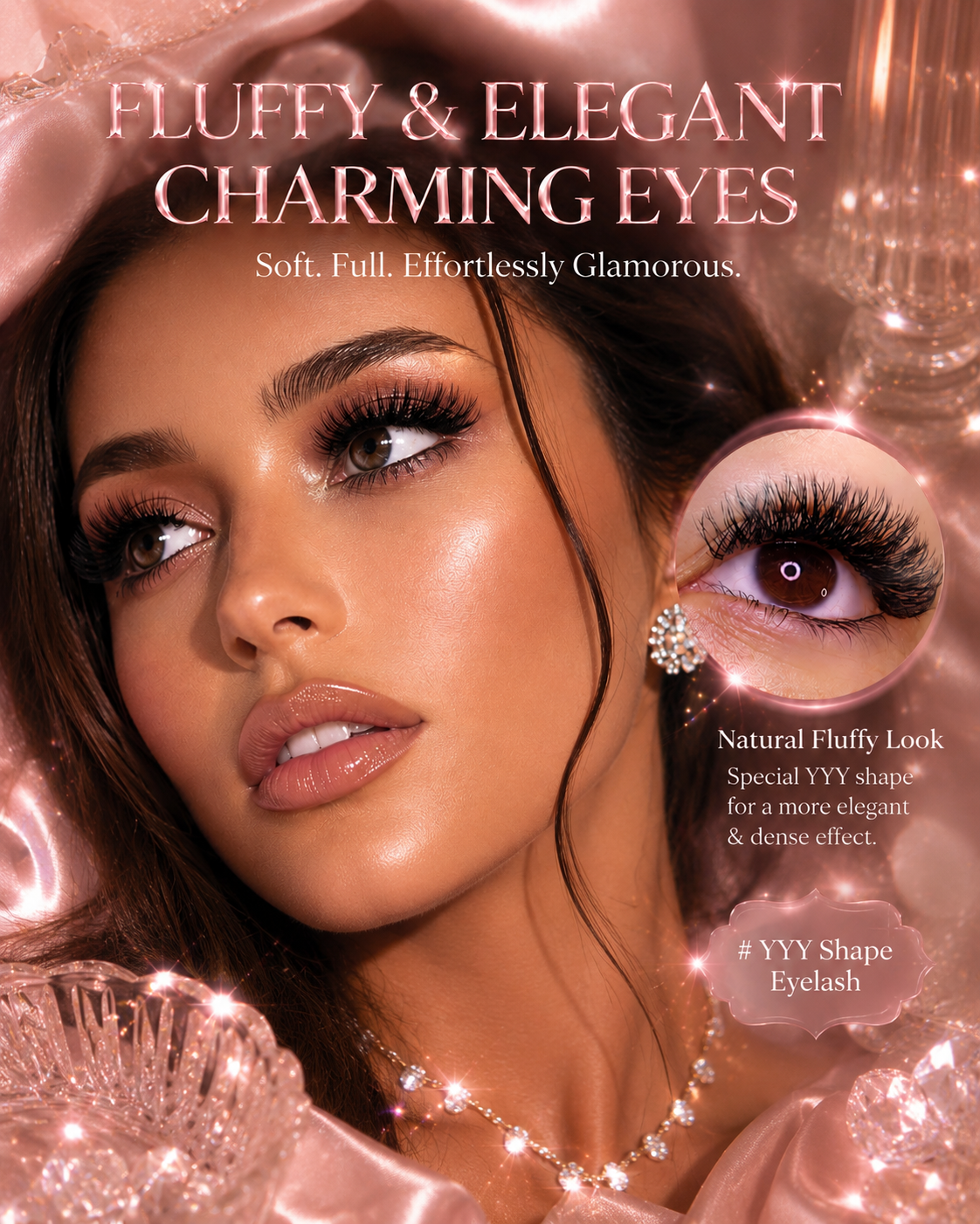 Interlaced Root Eyelash Extensions