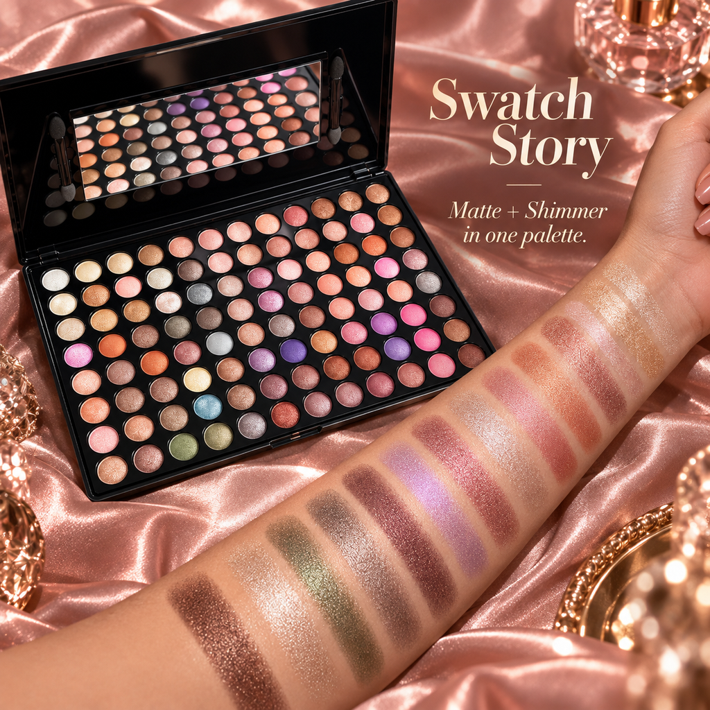 88 Colors Matte Shimmer Eyeshadow