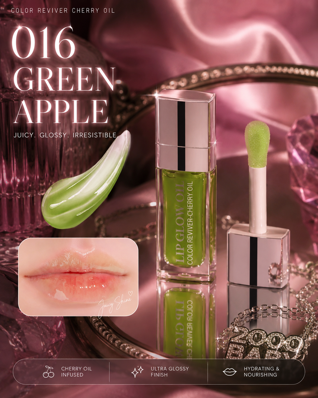 Crystal plumping Lip Glow Oil