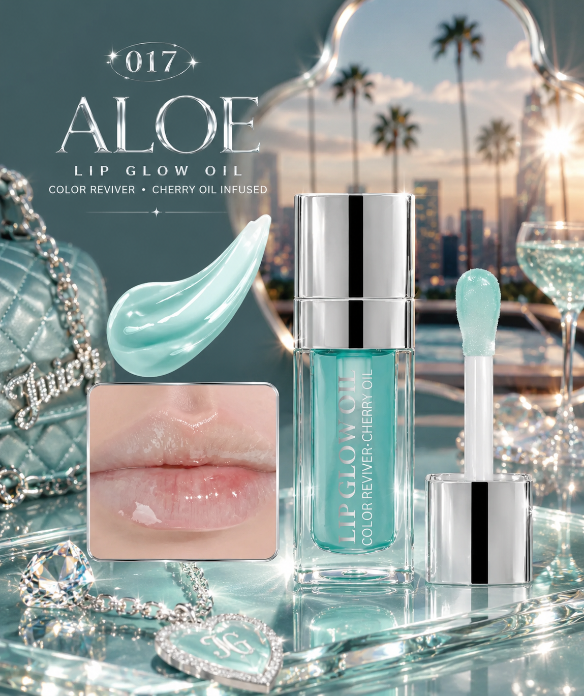 Crystal plumping Lip Glow Oil