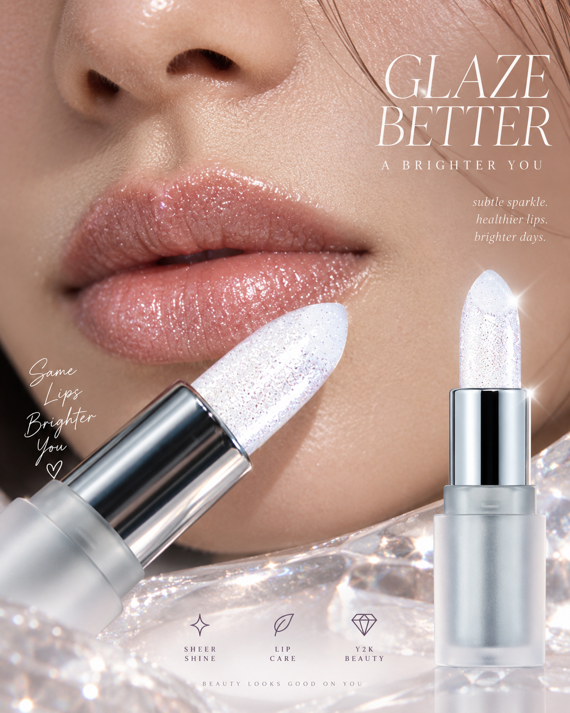 Magicolor Star Glow Lipstick PH Change Shift Lip Gloss