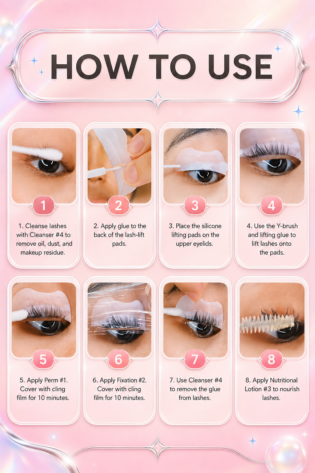Lash Lift Kit Semi-Permanent Eyelash Enhancer