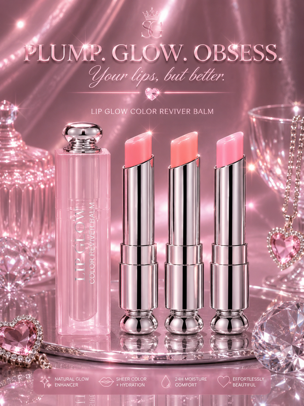 Angel Glaze 3pcs set color changing balm