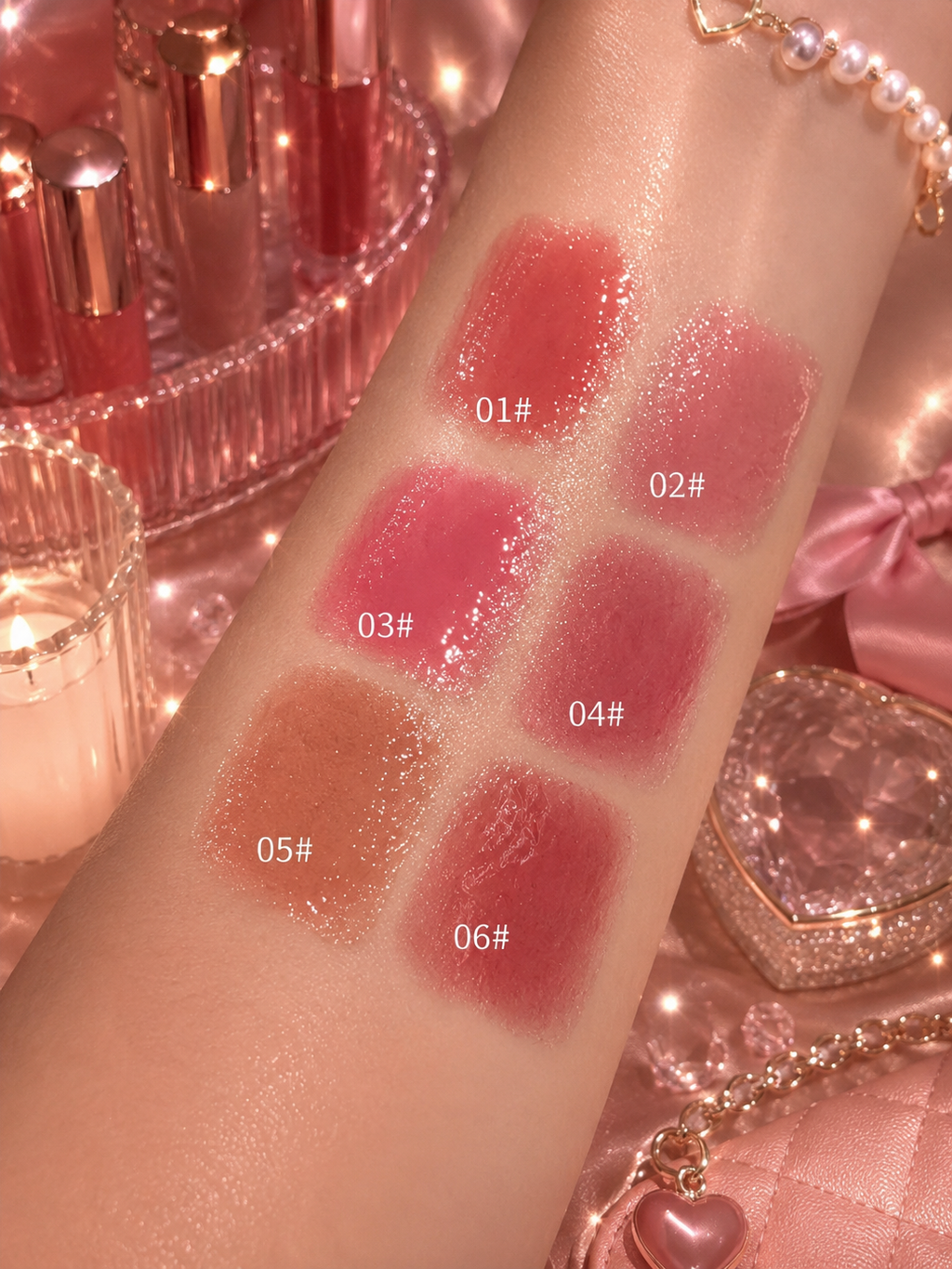 waterproof glossy nude lipstick