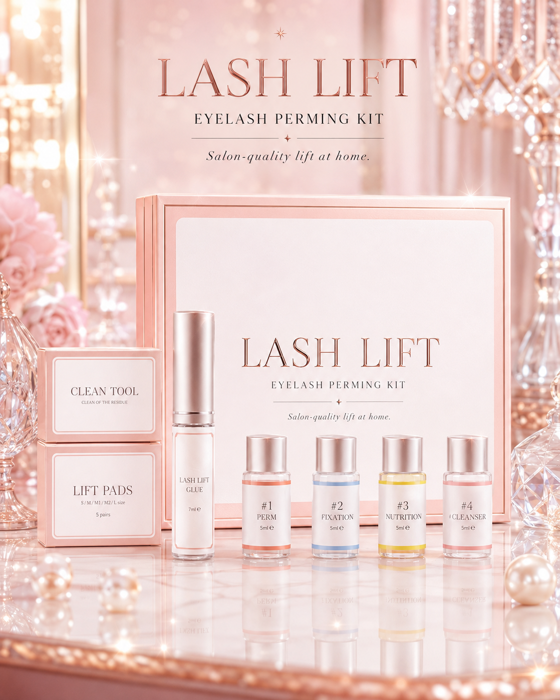 Lash Lift Kit Semi-Permanent Eyelash Enhancer