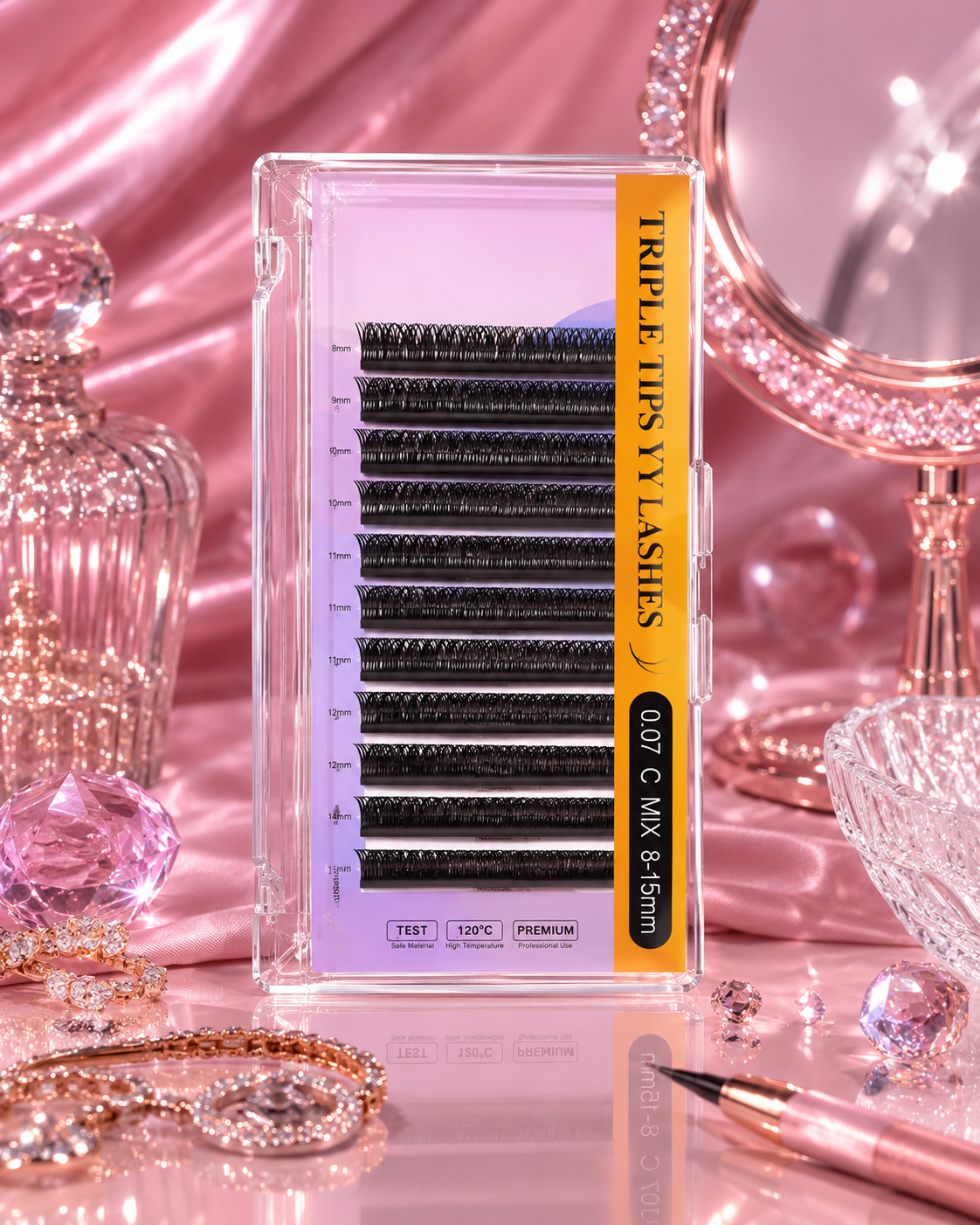 Interlaced Root Eyelash Extensions