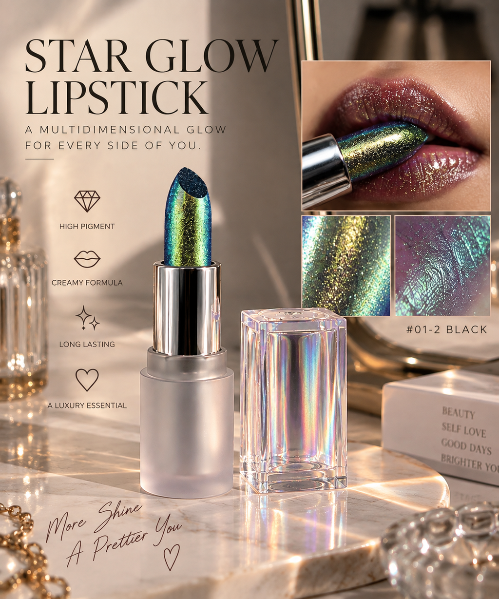Magicolor Star Glow Lipstick PH Change Shift Lip Gloss