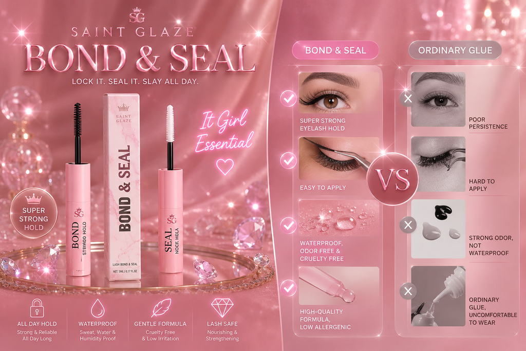 DIY Clusters Lash Kit Full Set 8-16mm Mix Bond&Seal/Tweezers