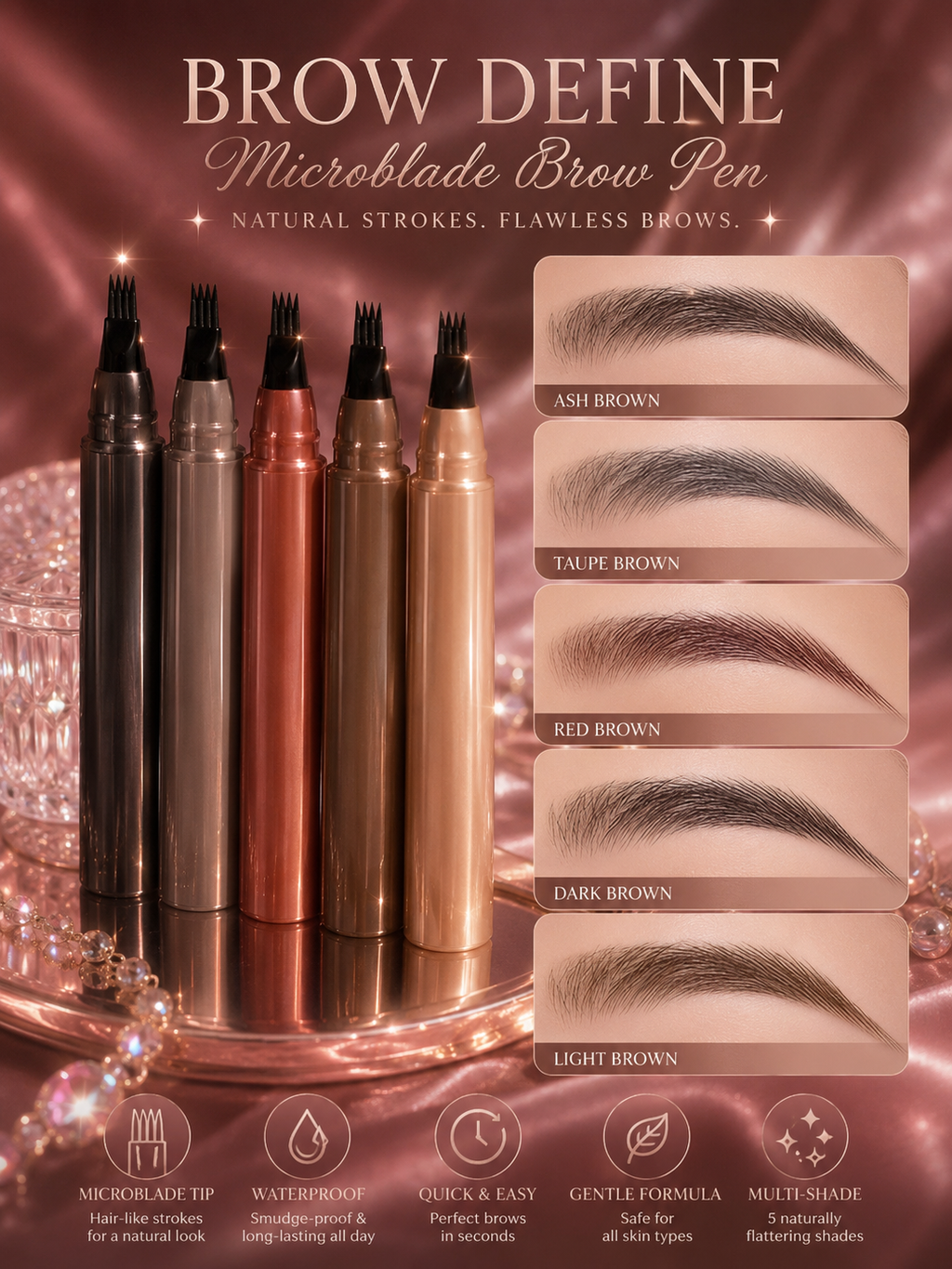 Tint brow pen