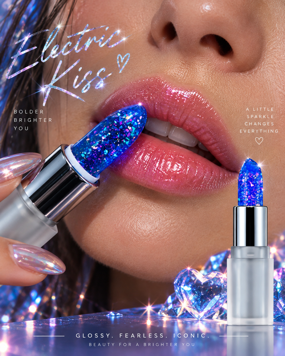Magicolor Star Glow Lipstick PH Change Shift Lip Gloss