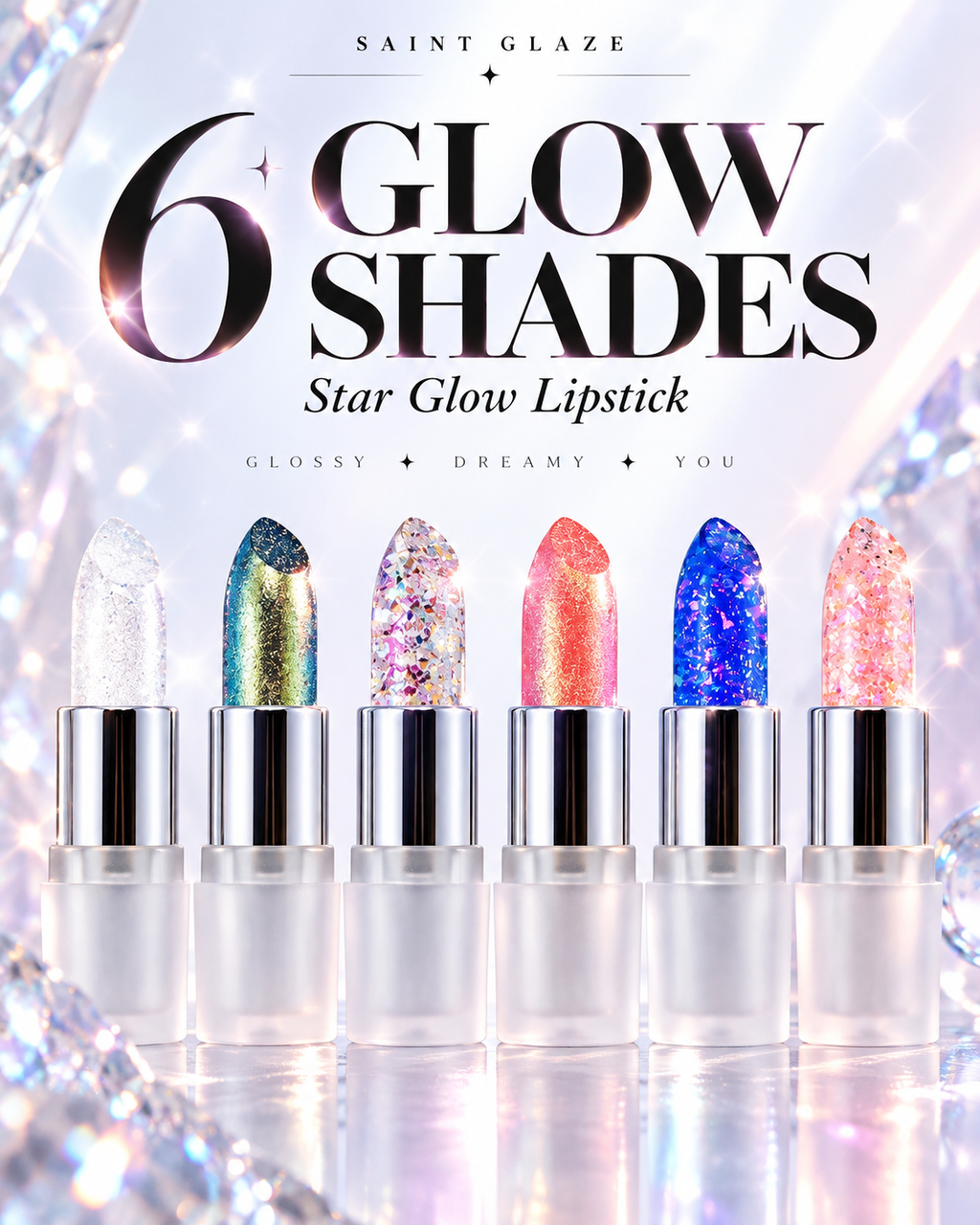 Magicolor Star Glow Lipstick PH Change Shift Lip Gloss
