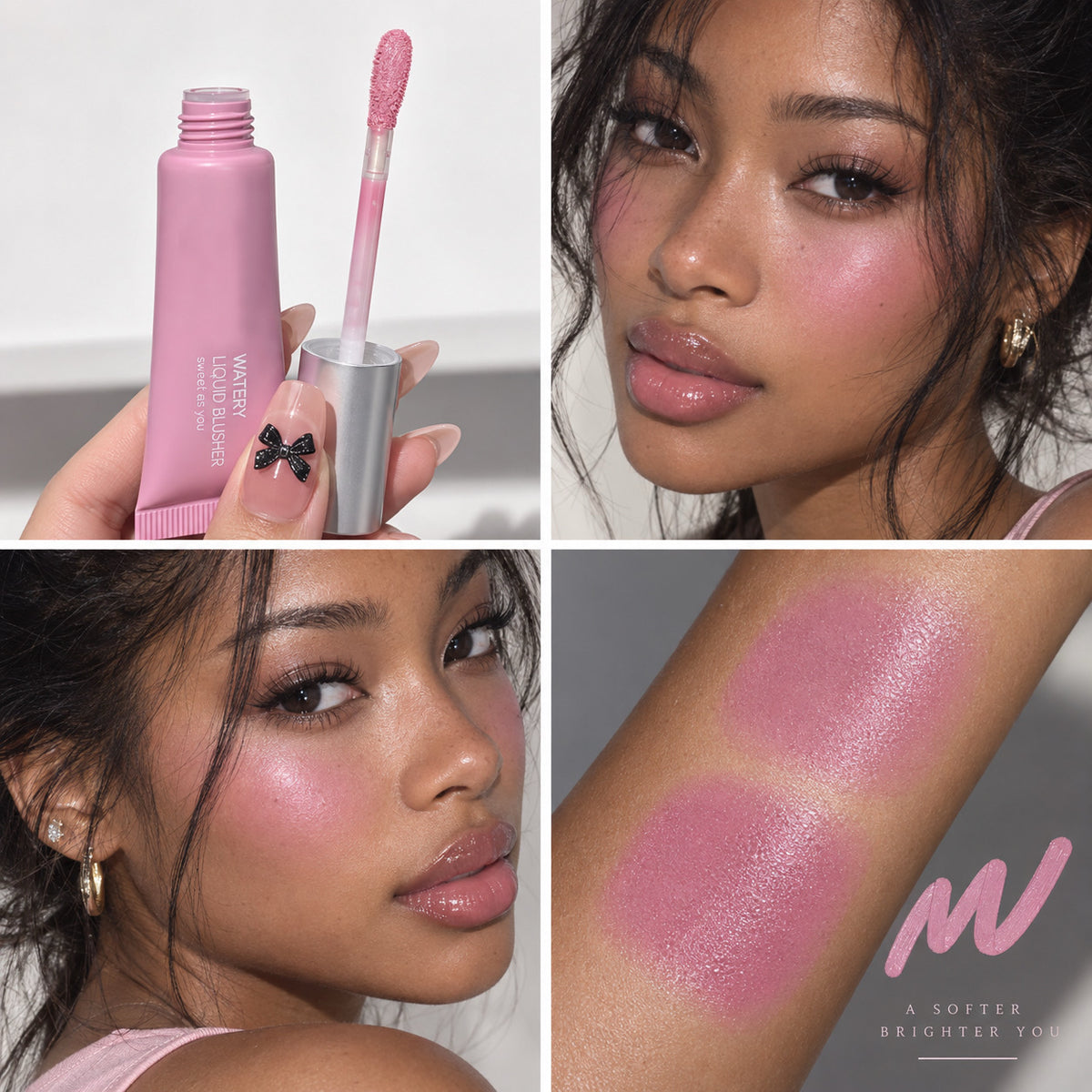 Monochrome Liquid Blush