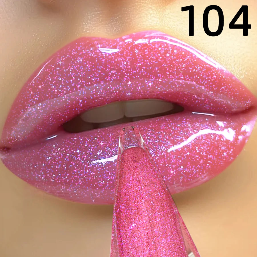 Funpark 8 Colors Moisturizing glitter plumping Lip Gloss