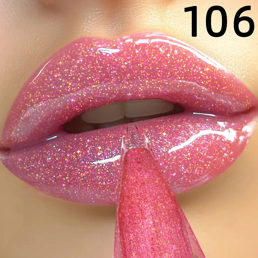 Funpark 8 Colors Moisturizing glitter plumping Lip Gloss