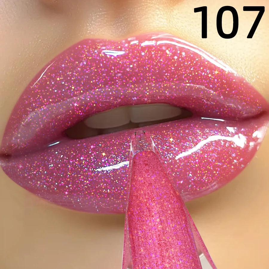 Funpark 8 Colors Moisturizing glitter plumping Lip Gloss