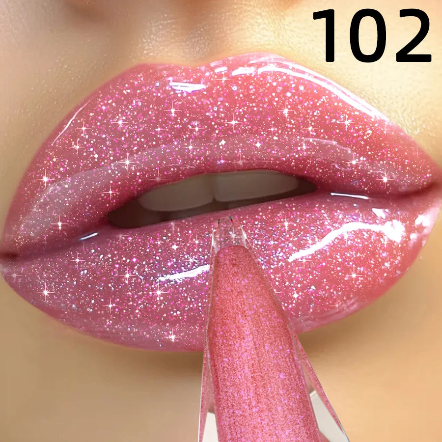 Funpark 8 Colors Moisturizing glitter plumping Lip Gloss