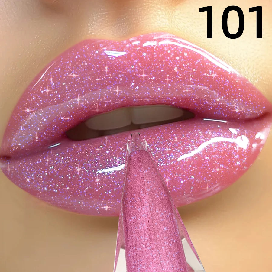 Funpark 8 Colors Moisturizing glitter plumping Lip Gloss