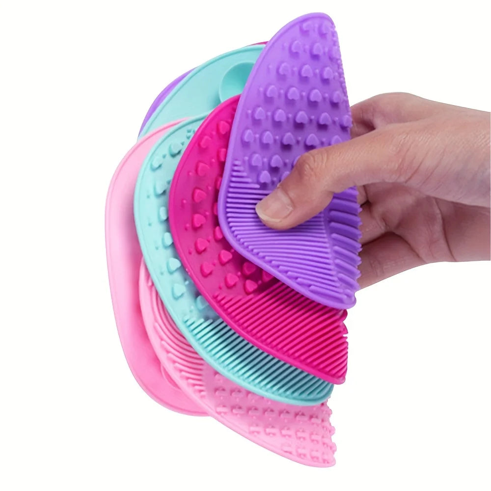 Makeup Brush scrubbing pad