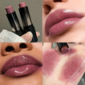 waterproof glossy nude lipstick
