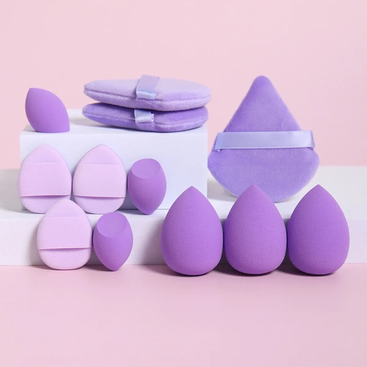 Cloud Kiss 12-Piece Makeup Sponge Set