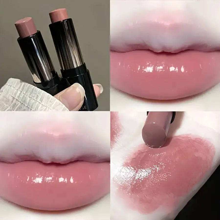 waterproof glossy nude lipstick